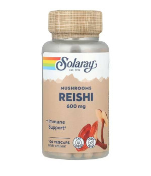 Вітаміни та мінерали Solaray Solaray Reishi Mushroom 600 mg