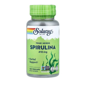 Solaray True Herbs Spirulina 410 mg
