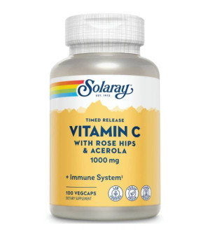 Витамины и минералы Solaray Solaray Vitamin C with Rose Hips & Acerola 1000 mg