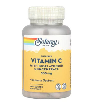 Вітаміни та мінерали Solaray Solaray Buffered Vitamin C with Bioflavonoid Concentrate 500 mg