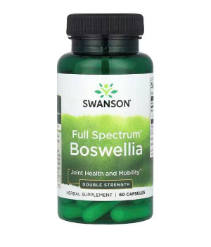 Суглоби і зв'язки Swanson Swanson Full Spectrum Boswellia Double Strength 800 mg