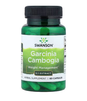 Жиросжигатели Swanson Swanson Garcinia Cambogia 5:1 Extract 80 mg