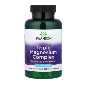 Swanson Triple Magnesium Complex 400 mg