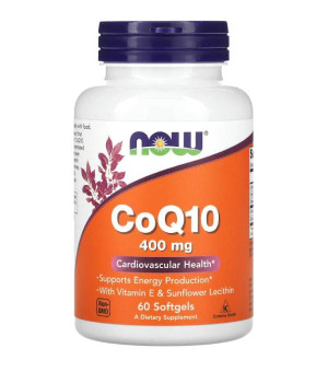 Витамины и минералы Now Foods Now CoQ10 400 mg