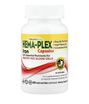 Витамины и минералы Nature's Plus Nature's Plus HEMA-PLEX