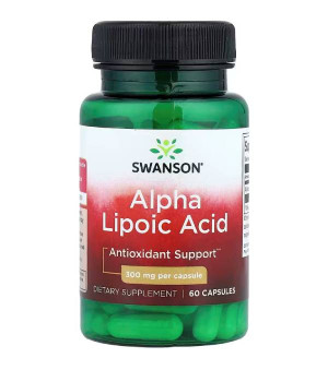 Витамины и минералы Swanson Swanson Alpha Lipoic Acid 300 мг