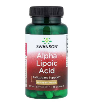 Витамины и минералы Swanson Swanson Alpha Lipoic Acid 600 mg