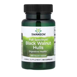 Swanson Full Spectrum Black Walnut Hulls 500 mg
