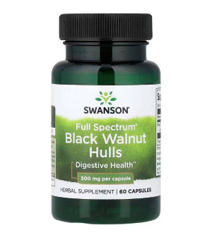 Витамины и минералы Swanson Swanson Full Spectrum Black Walnut Hulls 500 mg
