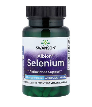 Вітаміни та мінерали Swanson Swanson Albion Selenium Complex 200 mcg