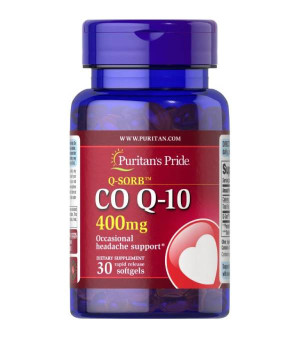 Витамины и минералы Swanson Puritan's Pride Q-SORB Co Q-10 400mg