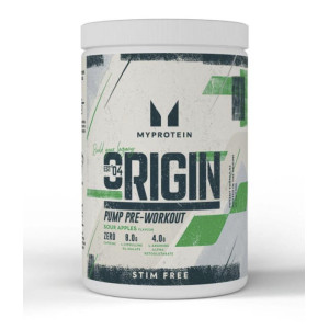 MyProtein Origin Pump Pre-Workout Stim Free