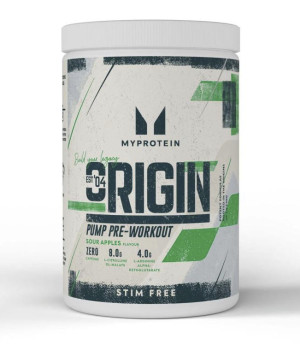 Предтреник Myprotein MyProtein Origin Pump Pre-Workout Stim Free