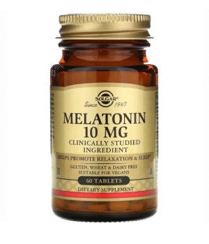 Мелатонін і GABA (для сну) Solgar Solgar Melatonin 10 mg
