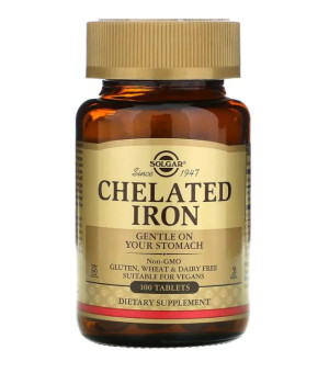 Витамины и минералы Solgar Solgar Chelated Iron