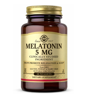 Мелатонін і GABA (для сну) Solgar Solgar Melatonin 5 mg