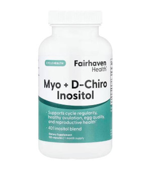 Вітаміни та мінерали Fairheaven Health Fairhaven Health Myo + D-Chiro Inositol