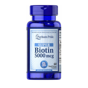 Puritan's Pride Super Biotin 5000 mcg