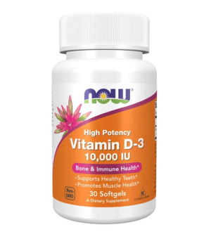 Витамины и минералы Now Foods Now Vitamin D-3 10000 IU