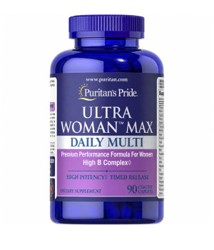 Витамины и минералы Puritan's Pride Puritan's Pride Ultra Woman Max Daily Multivitamin